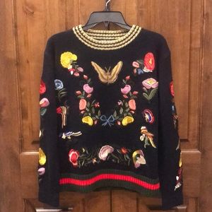 Central Park West black sweater
